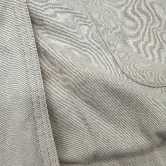 Vintage Chore Jacket Coat Basic Editions Plus 1X Beige Plaid Lining Corduroy 90s - Picture 8 of 12